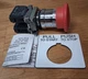 Schneider Electric XB4 BS8442 Emergency Stop Push Button ZBE-102 & Face Plate
