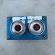 Allen-Bradley Dual E-Stop Station - (2) 800T-FXQ24 A1 Illuminated Buttons - 800T
