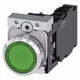 Siemens 3Su1153-0Ab40-1Fa0 Illuminated Push Button, Green, 22Mm, Led