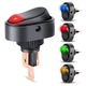 Nilight LED Lighted Rocker Switch 12V Illuminated ON Off Toggle Switches 5PCS