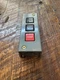 MMTC INC PBS-3 PBS3 3 Push Button Station OPEN CLOSE STOP Great Condition