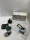 SIEMENS 3SB3 647-0AA41-0CC0 PUSHBUTTON GREEN ILL METAL FLUSH 1NO+1NC LED NIB