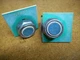 Square D 9001-KA2 Ser K Contact Block With Green Pushbutton 65097-049-01 (2)