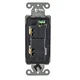 Hubbell Wiring Device-Kellems Ds120gy Wall Swtch, 1-Pole, 120/277V, 20A, Gry,