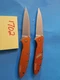 2 Kershaw LEEK 1660OR Knives   Camping Fishing   Excellent      Lot 1702