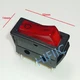 Rocker Switch 16A 250V Red With Lamp replace for Zing Ear ZE-235L