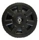 YARDMAX 11in. X 1.6 in. Replacement Free/Non-Drive Rear Wheel for Push/Non Se...