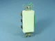 Leviton 5686-2A Almond DPDT Center-OFF Decora Rocker Light Switch Maintained