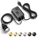 ANWOLL Garbage Disposal Air Switch Kit -Professional- Brushed Stainless Steel 
