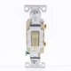 Eaton CS120V Ivory Commercial Single Pole On/Off Toggle Light Switch 20A Bulk