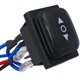 TWTADE Waterproof Polarity Reverse Switch Latching DC 12V 10A Motor Control 6...