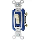 Pass & Seymour 15AC3-I Locking Switch, 3 Way, 15A, 120/277VAC, Ivory