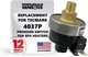 TecMark 4037P, 16A, 1/8"MNPT, SPST Pressure Switch Replacement for Spa Heaters