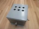 Hoffman A12108CH Junction Box 6x 30mm Push Button Holes