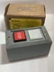 SQUARE D 9001BG102 CONTROL STATION 1 PUSHBUTTON STOP MOMENTARY NIB