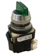 Allen Bradley Illuminated 800T-16JG2KB7AX Green Selector Switch with 800T-XA