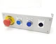 Hoffman E4PBG Pushbutton Enclosure Allen Bradley E-Stop Operator Panel