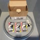 Lot of 4 Gardner Bender Nickel Pull Chain Switch, ON/OFF, SPST, GSW-31