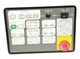 FUJI ELECTRIC 8436331E KEYPAD CONTROLLER MEMBRANE ONLY W/ AH30-V , AH164-P3