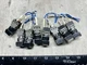 [Qty-8!] FUJI AH165-SF Illuminated White PushButtons _GOOD TAKE-OUTS!_WARRANTY