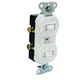 Qty 2 Pass & Seymour 690-WG Double Toggle Duplex Switch Piggyback 15A ~NEW~