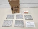 Wiremold Walker (5-Pack) 828R-TCAL Aluminum Duplex Recpt Plates Only ~ NEW READ