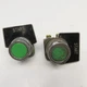 Furnas 52PA8A3 Push Button Momentary Contact Green Button 600V Lot Of 2
