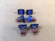 6 Pieces C&K MINI SWITCH 7103 ROCKER ON-ON 2A 250VAC 5A 120 VAC DPDT / NEW