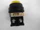 1pc New Fuji Yellow Head Lighted Push Button Switch AR30EOL E3
