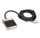 LINEMASTER T-91-SWANO38S FootSwtch,Gry,StainlessStl,SPST-NO,Mom 5KX08