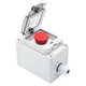 GUETNEU Emergency Stop Button with Cover, IP67 Waterproof Push Button Switch ...