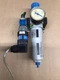 FESTO LFR-D-5M-MINI  VALVE / GAUGE & PEV-1/4A-SW27-B-OD PRESSURE SW #4008J119
