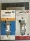 2-pack lot NOS GE 54161 Single Pole Grounding Toggle Switch 120 VAC 15A White