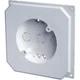 1PC Arlington 8141F Siding Mounting Block with Flange, Vertical Mount, Non-