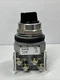 Allen Bradley 800T-J2B 3-Pos. Selector Switch Ser. T W/(2) 800T-XA - NO BOX