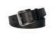 MICHAEL KORS Unisex Leather Belt 55458L Square Roller Buckle Size XL (38-42")