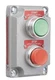 XCS-0B4-U Killark Double Push-Button Cover With Device NEW