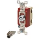 Bryant 4902Rkl Wall Switch, 2 Hp, Locking, 20 A, Silver