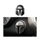 BestEvMod Mando Style Universal Car Engine Start Stop Button Cover Anti-Scrat...