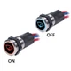 Blue Sea Backlit Push Button Switch Off-(Mom On) #4181