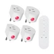 SURNICE Remote Control Outlet 10A Wireless Light Switch for Househo... Fast Ship
