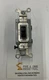 Hubbell HBL1201 Single Pole Brown Nylon Toggle Switch 15A 120-277V 