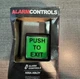 NEW Alarm Controls Assa Abloy TS-2  Push to Exit Button, 1.5&rdquo; Green