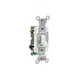 Leviton CS220-2W 20A Double-Pole AC Quiet Toggle Switch 120/277V