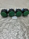 (4) NEW NO BOX FUJI ELECTRIC GREEN PUSHBUTTON AR30M3R