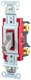 Hubbell 1221GY, 120/277 VAC, 20 A, Gray Toggle, 1-Pole, Toggle Switch, 1 pc