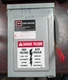 🤪 CUTLER HAMMER EATON 60 AMP FUSED SAFETY SWITCH 240V 4 WIRE 3&Oslash; 15 HP DG322NRB