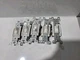 (5-Pk) Leviton Toggle Framed 3-Way AC Quiet Switch 15Amp 120V White 1453-2WM 
