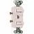 Pass & Seymour 690WG Combination Stack Toggle Switch 15 Amp 277 VAC