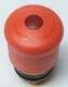 EATON M22 PVLT K01 230R Illuminated RED Twist Release EMERGENCY STOP Operator